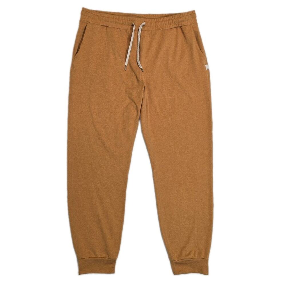Vuori Womens Performance Jogger Size L Turmeric Heather DreamKnit Athleisure